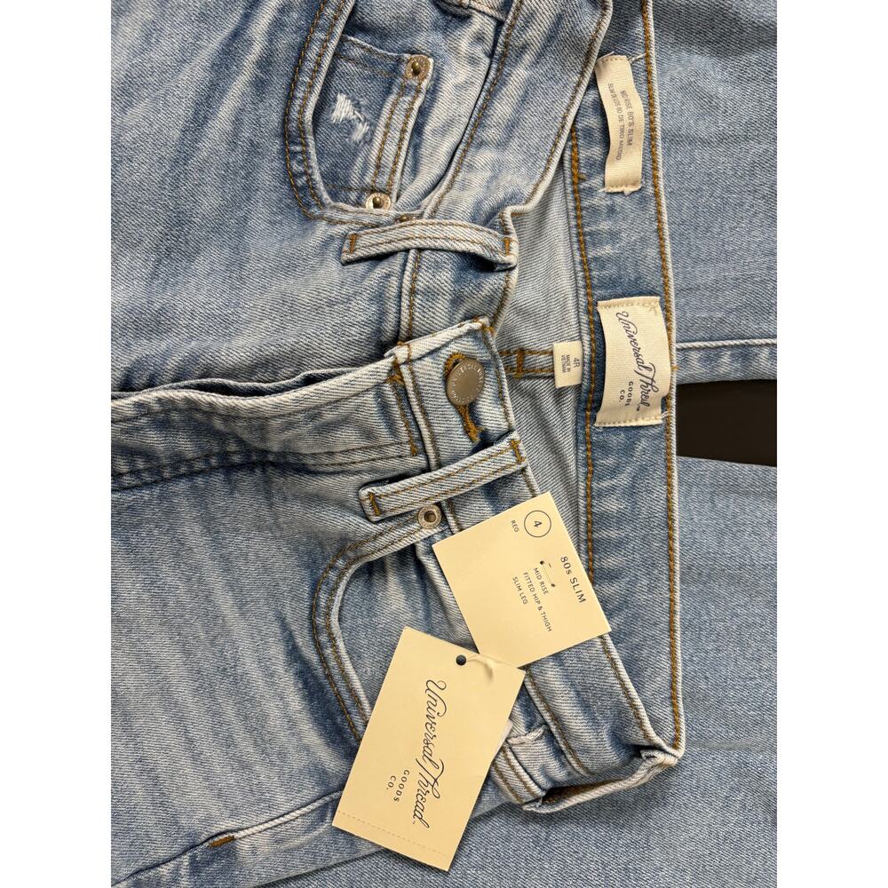 NWT Universal Threads size 4 women’s mid rise sli… - image 3